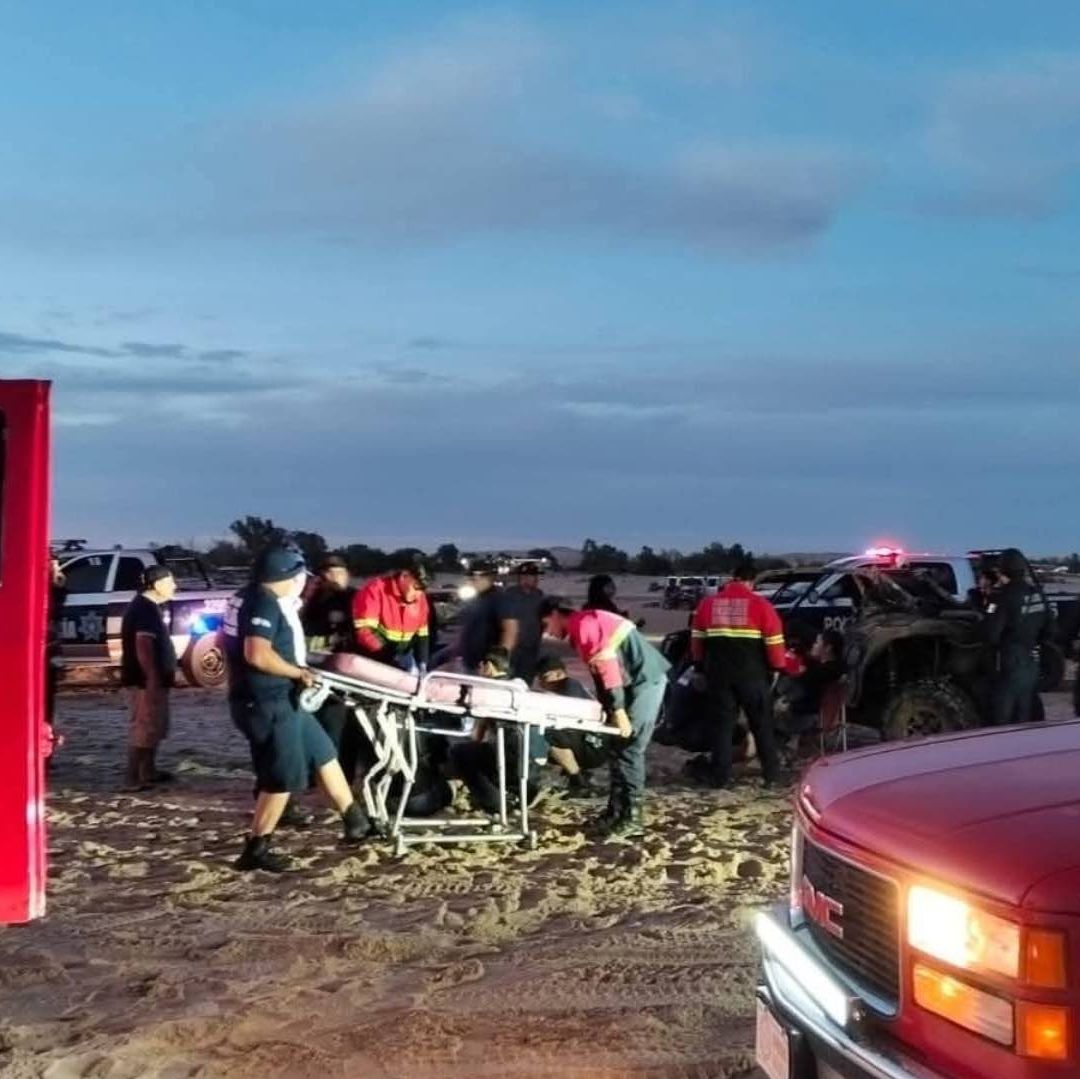 Menor de Edad Rescatado por Pescadores en Mar del Golfo de Santa Clara en San Luis Río Colorado