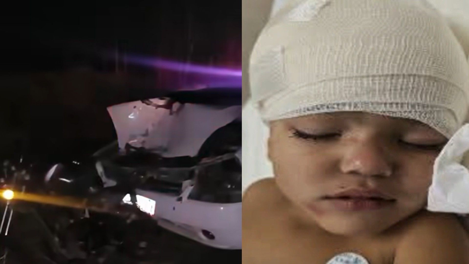 Buscan a familiares de menor lesionada en accidente en el que murió su madre