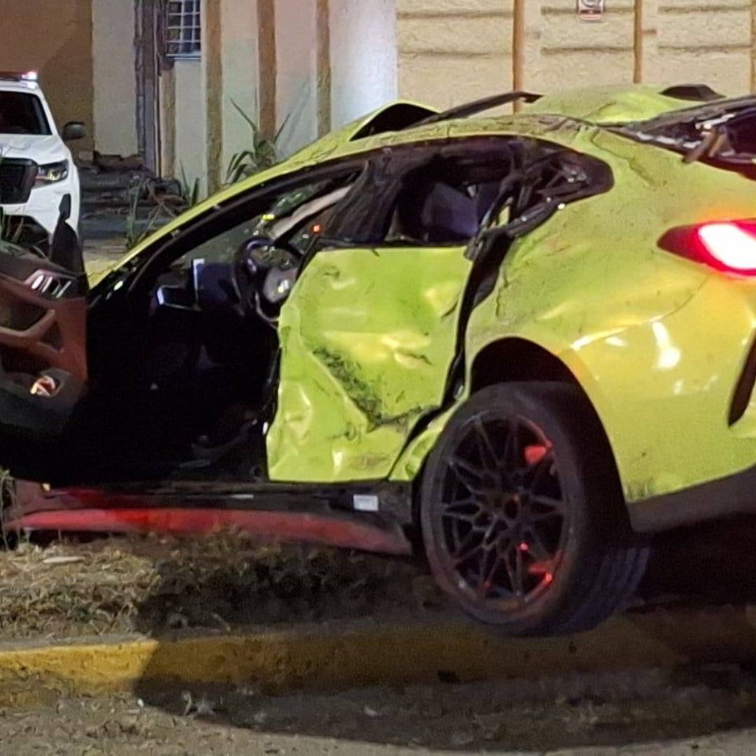 Mujer Muerta Accidente Automóvil de Lujo Carretera Federal Puebla Tlaxcala
