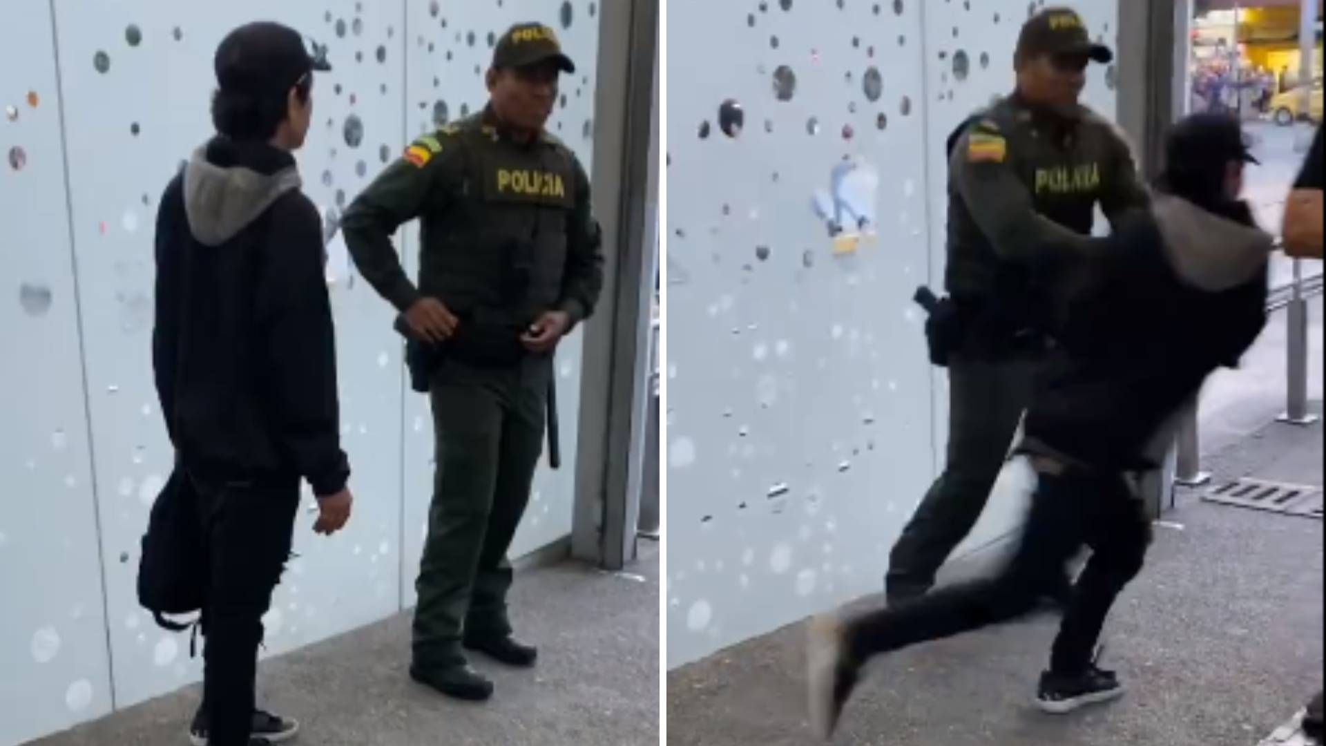Ladrón Escapa de Policía Antes de Subirlo a Patrulla en Colombia: Video