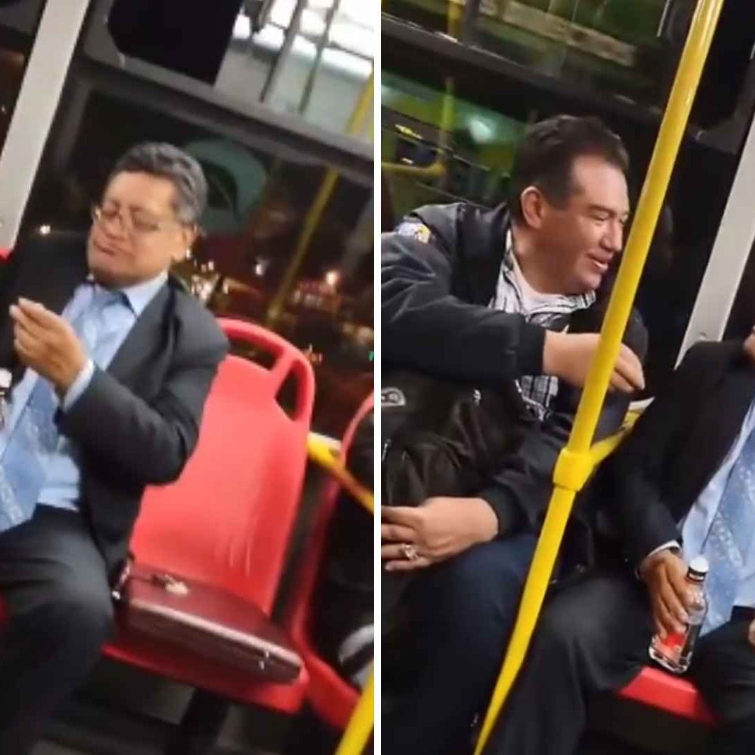 Graban a Hombres Tomando Alcohol en Transporte de Colombia: Video