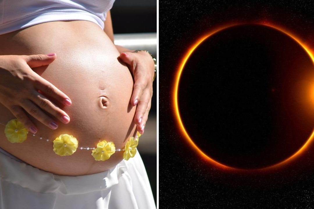 El Eclipse Solar 2023 ha revivido el debate sobre si éste causa algún efecto adverso en las embarazadas y sus bebés