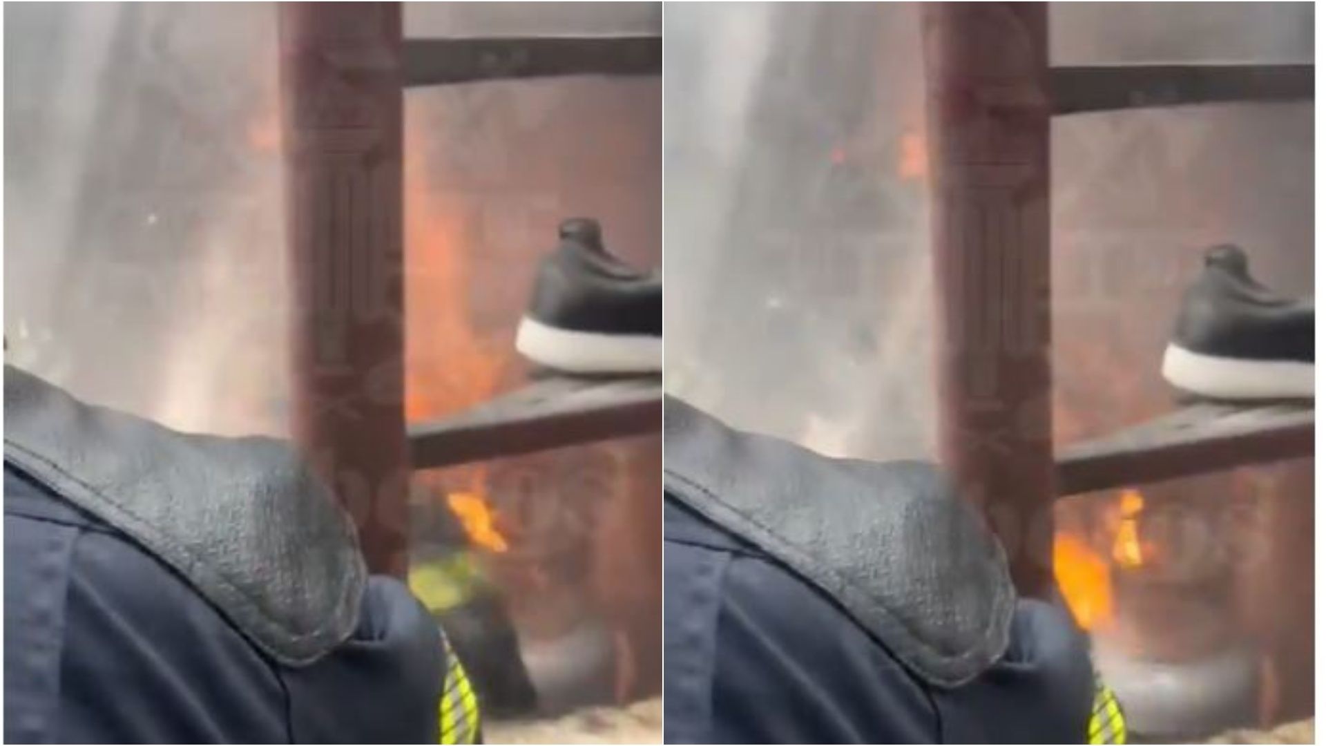 Incendio en la CDMX deja mujer lesionada.
