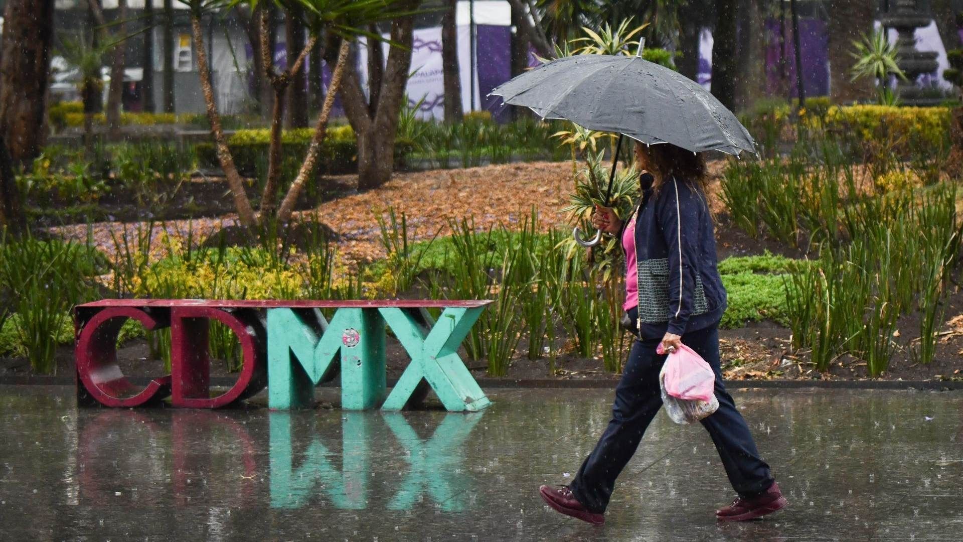 Para este 6 de abril se esperan lluvias en la CDMX y el Edomex.