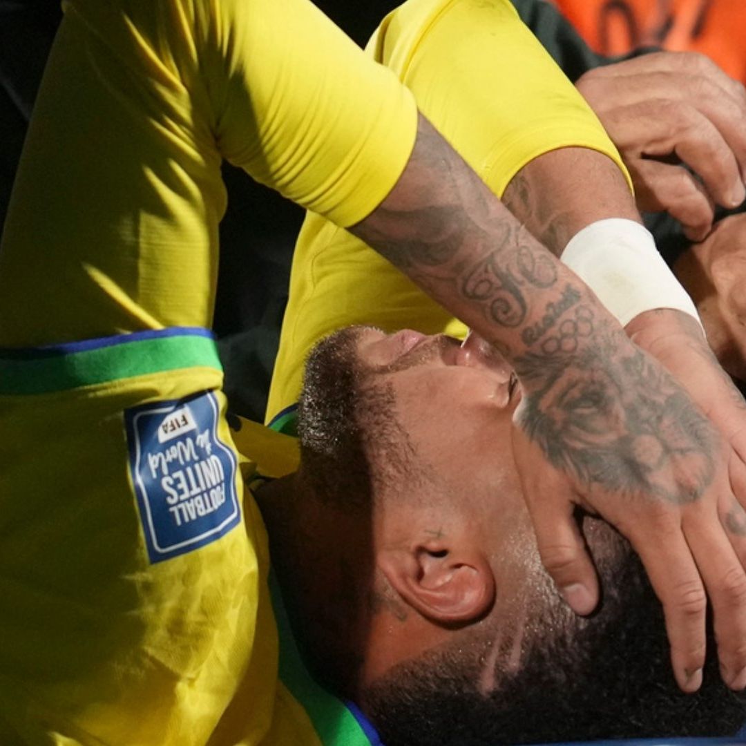 Neymar se perderá partidos importantes con la selección brasileña. Foto: AP