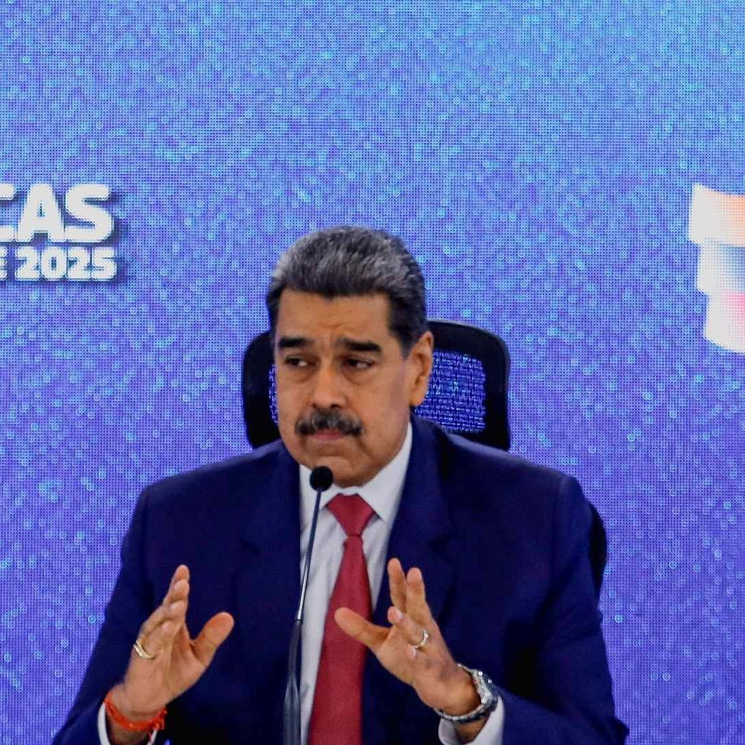 Conferencia de prensa de Nicolás Maduro, presidente de Venezuela