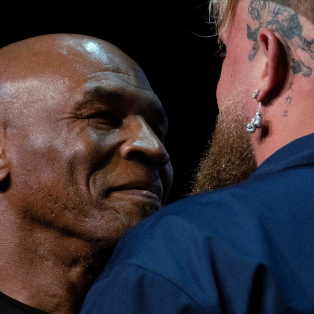 Tyson y Paul anunciarán la nueva fecha de su pelea el 7 de junio. Foto Reuters