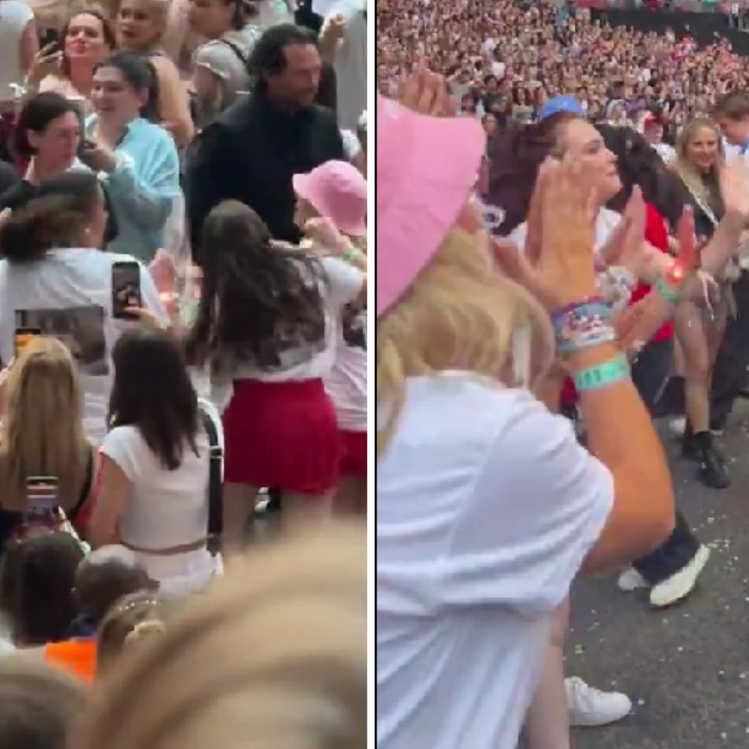Paul McCartney baila con fans de Taylor Swift