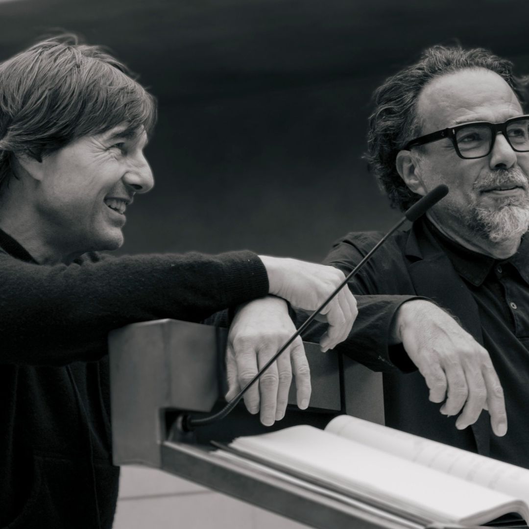 Tom Cruise Comparte Foto con Iñárritu; le Conmueve que el Mexicano le Entregara Oscar Honorífico.