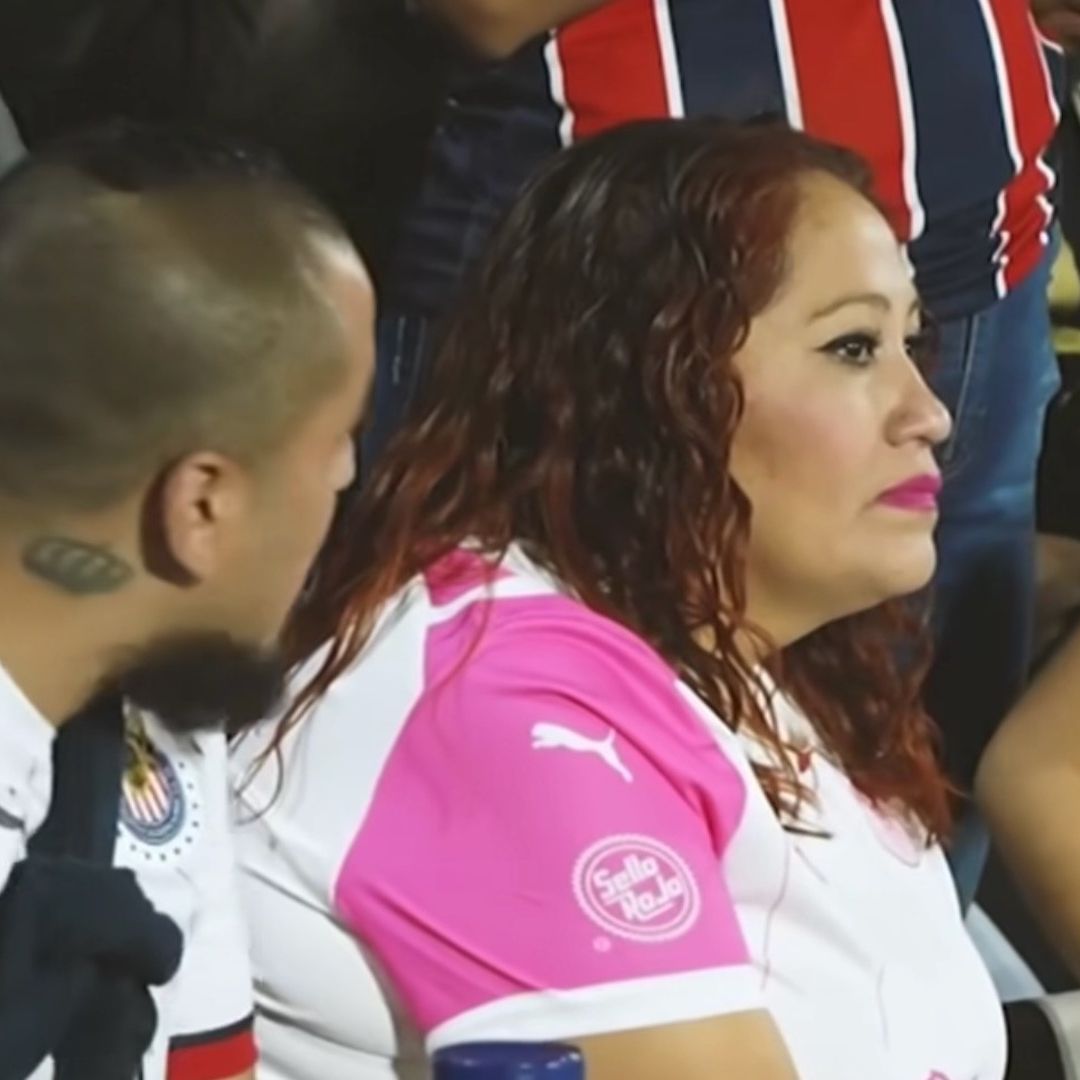 Pareja pelea en las gradas del Estadio Olímpico Universitario