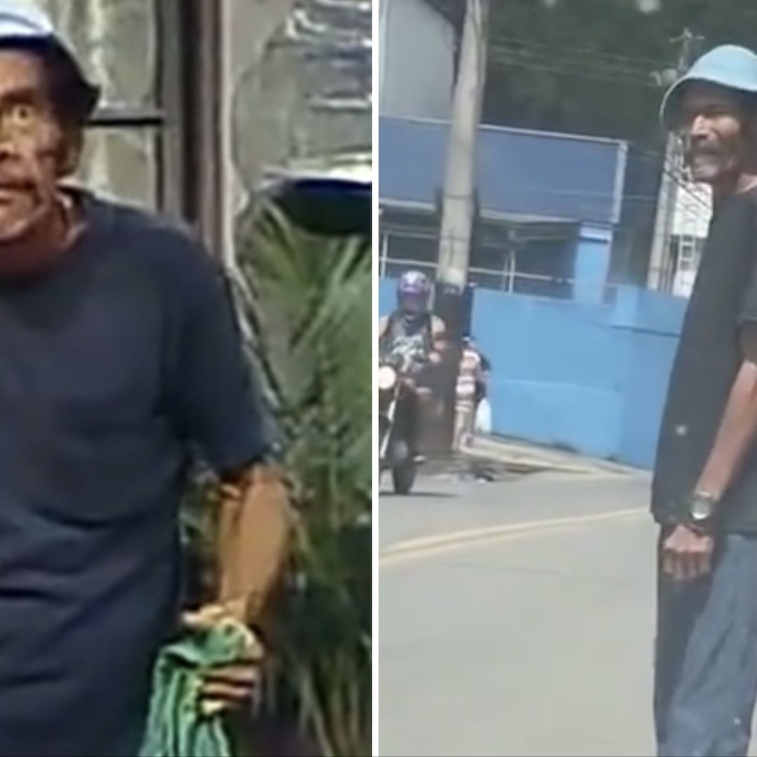 Doble de Don Ramón de ‘El Chavo’ es captado en Brasil