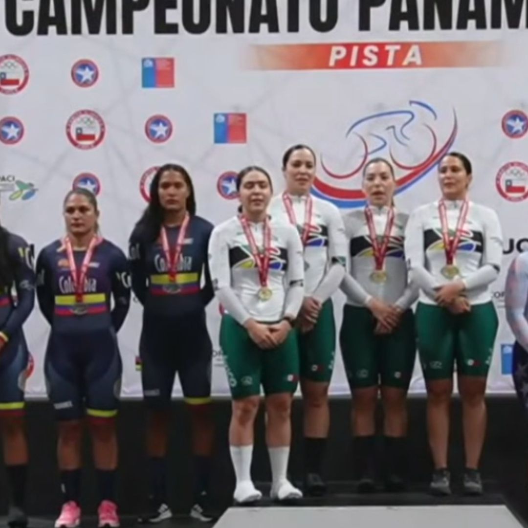 México Logra Oro en Campeonato Panamericano de Ciclismo en Pista en Chile