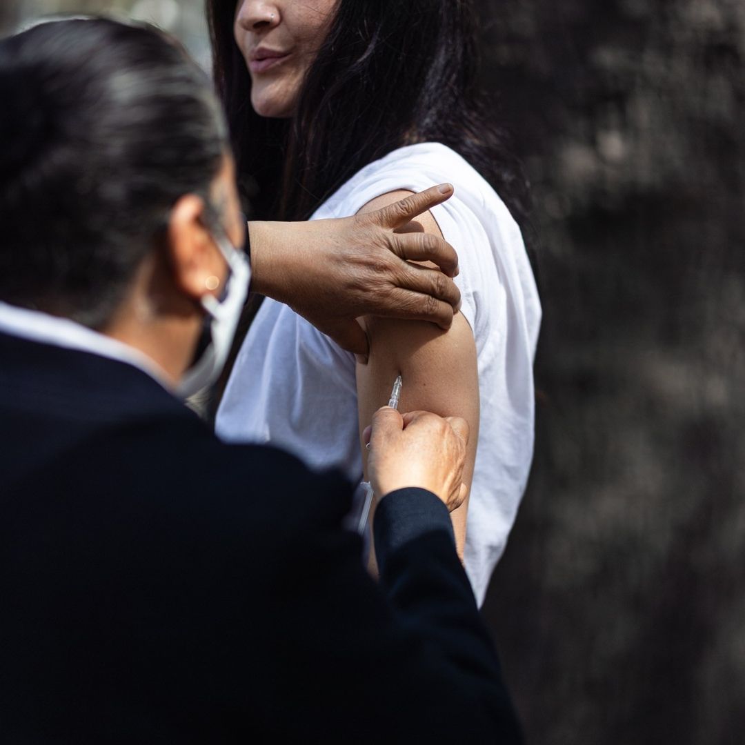Vacunación contra sarampión. Foto: N+