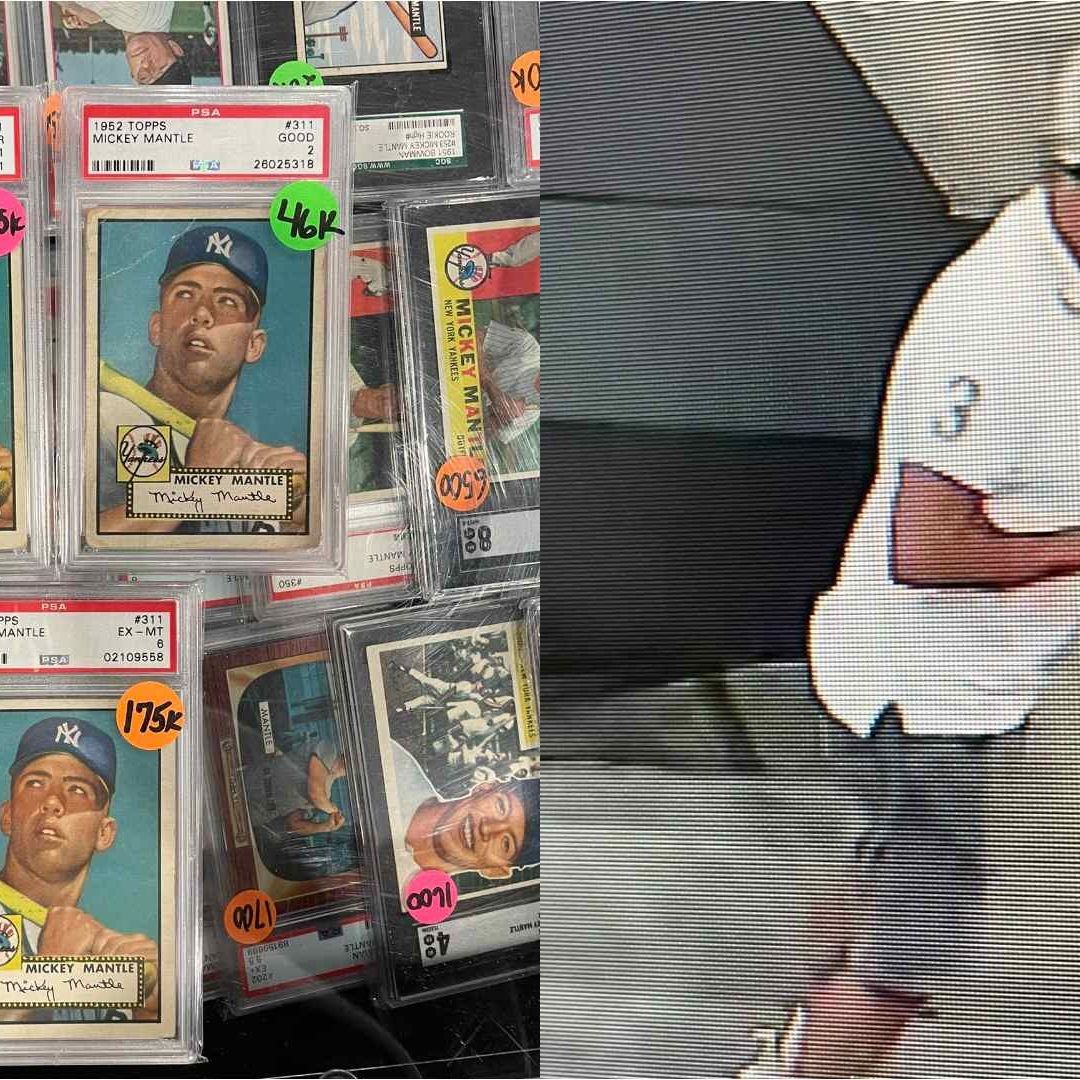 La mayoría de las tarjetas robadas eran de beisbol. Foto @cardzzzzz4u