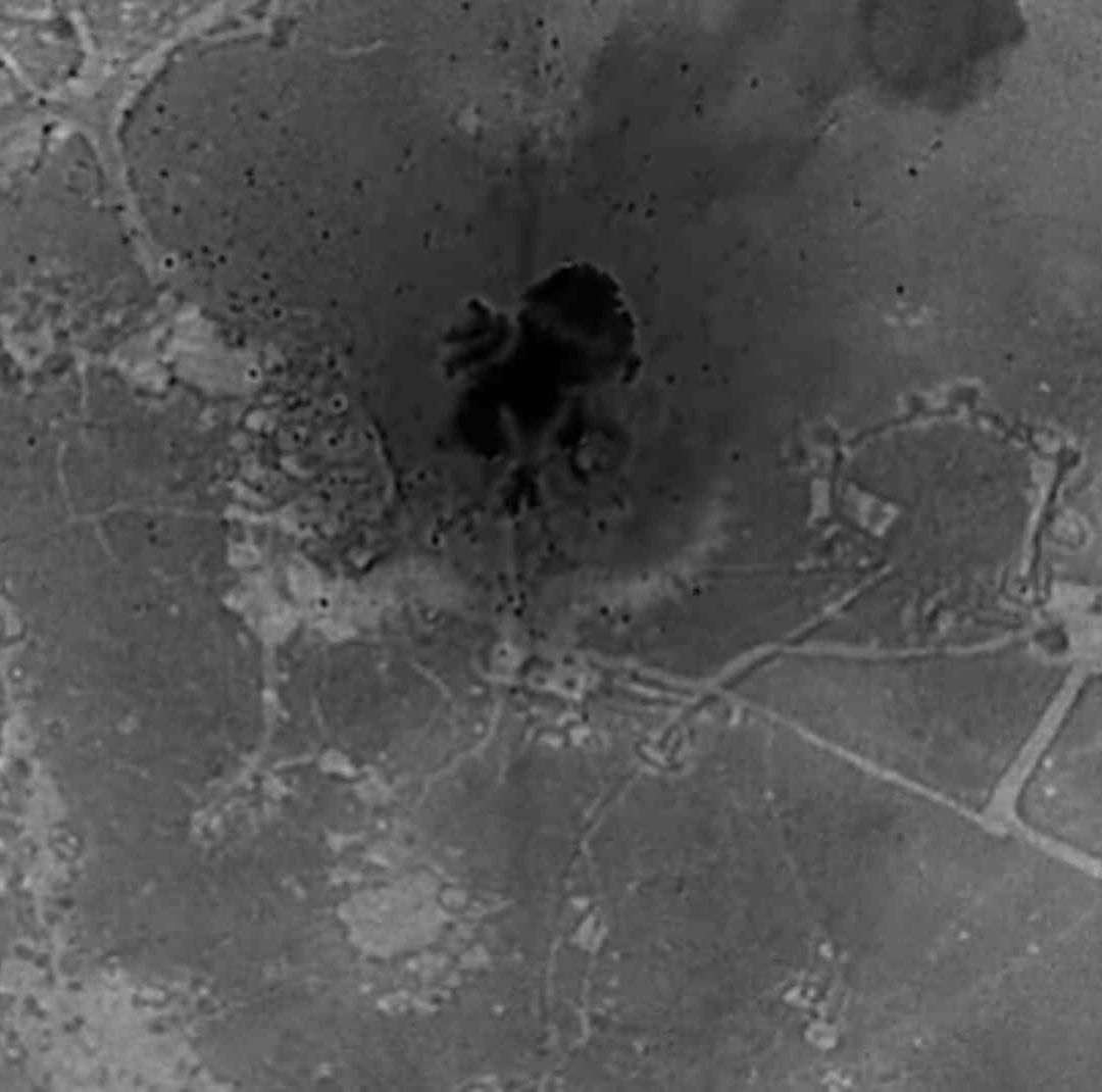 Bombardeo de EUA contra ISIS. Foto: Gobierno de EUA