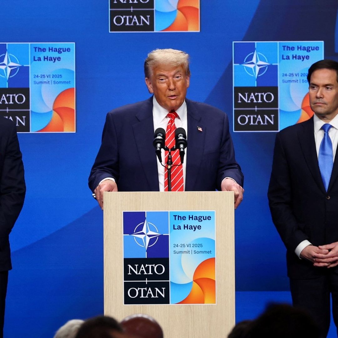 Conferencia de Donald Trump en la OTAN