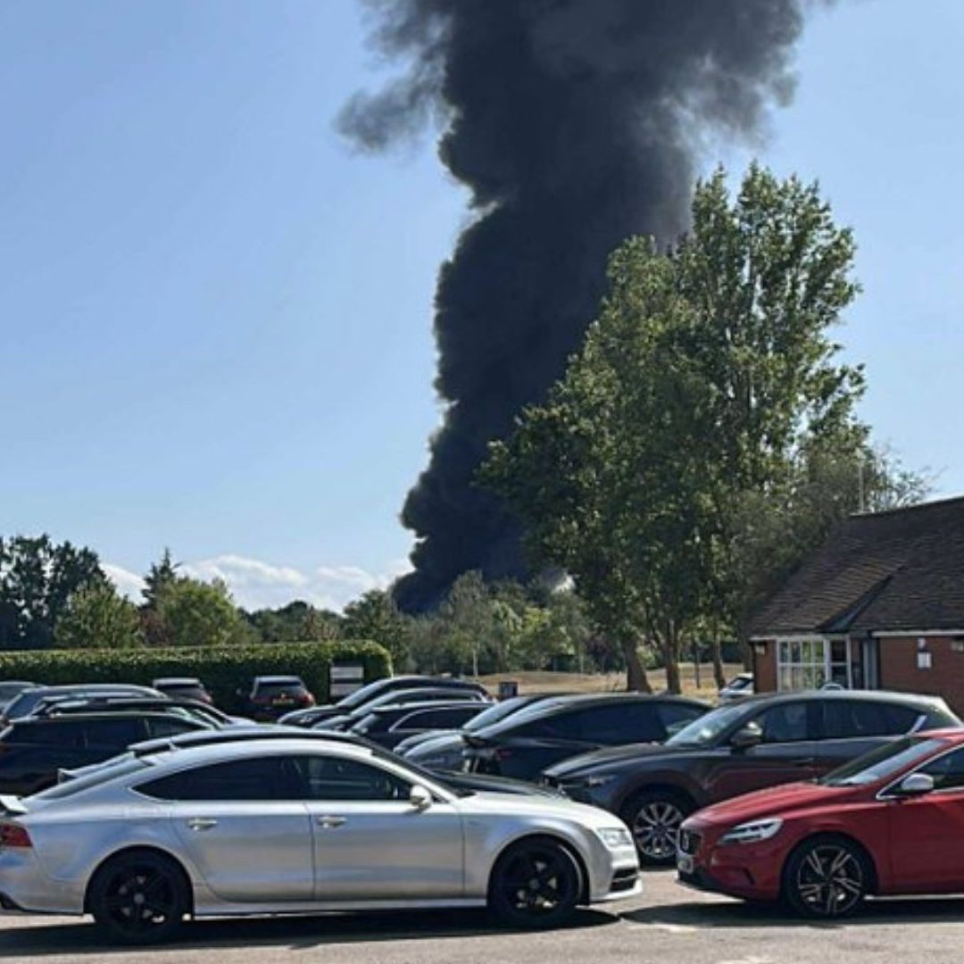 Avión se estrelló en el aeropuerto de Southend, Londres, Hoy