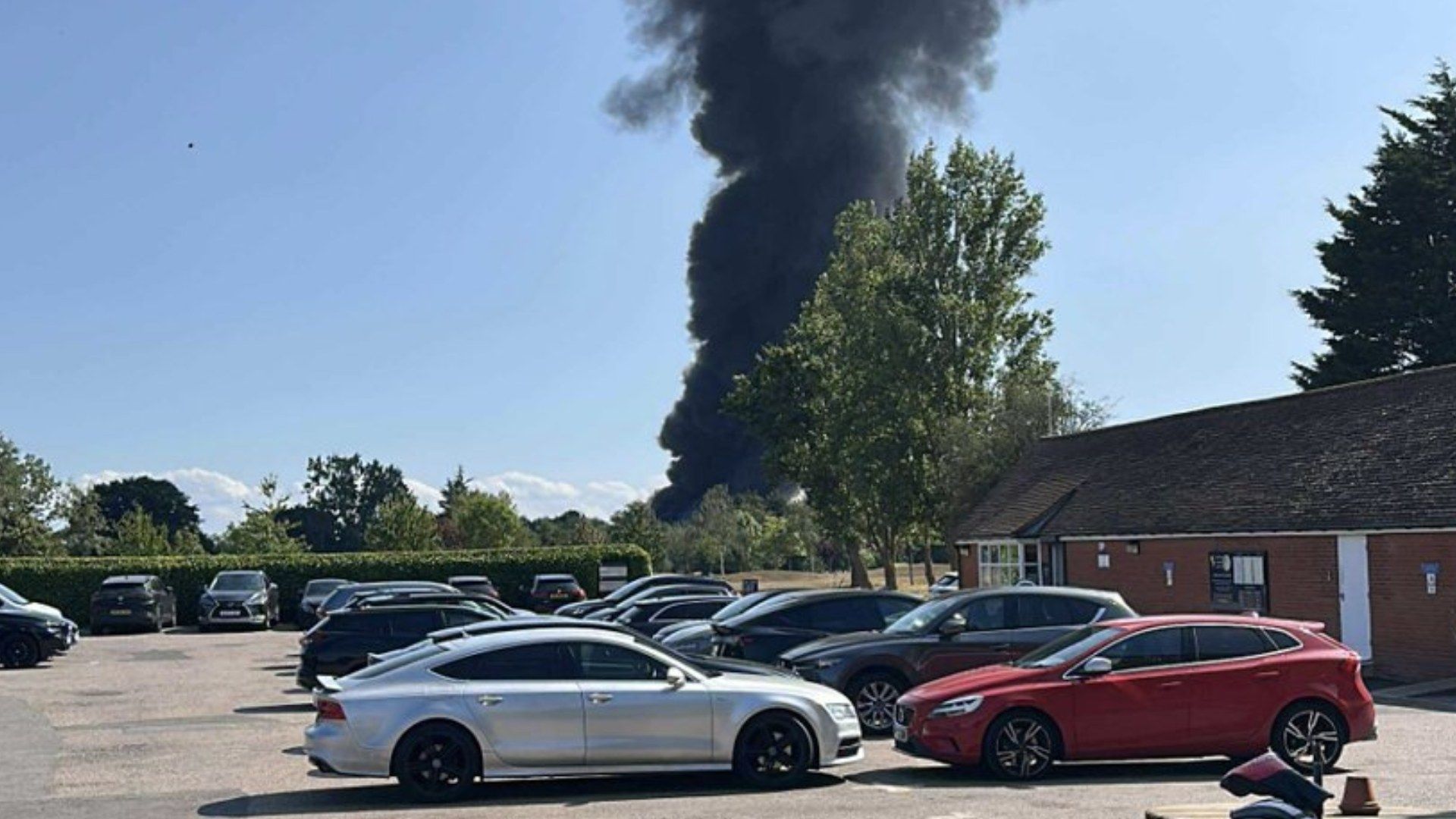 Avión se estrelló en el aeropuerto de Southend, Londres, Hoy