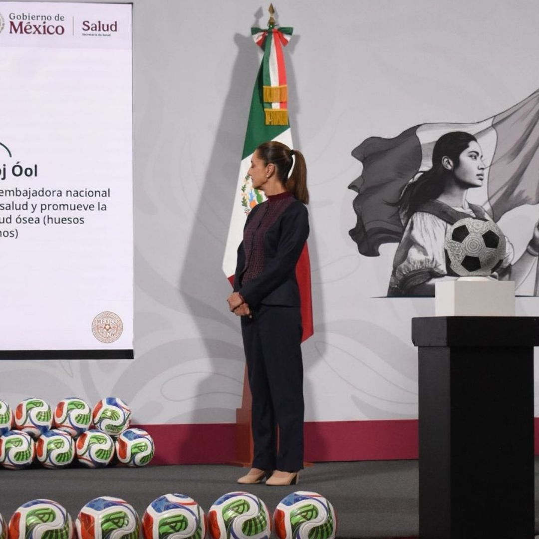 Presentación de Muuk' y Toj Óol, mascotas para promover la salud en Mundial 2026
