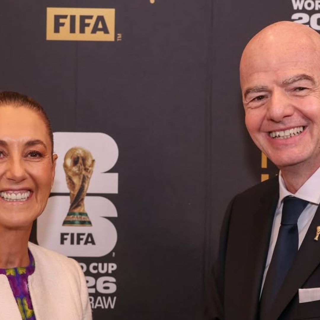 Sheinbaum se Reúne con Gianni Infantino, Presidente de la FIFA, de Cara al Mundial 2026
