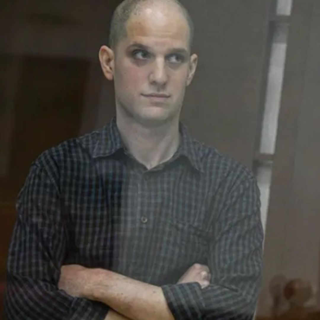 El periodista estadounidense del Wall Street Journal, Evan Gershkovich