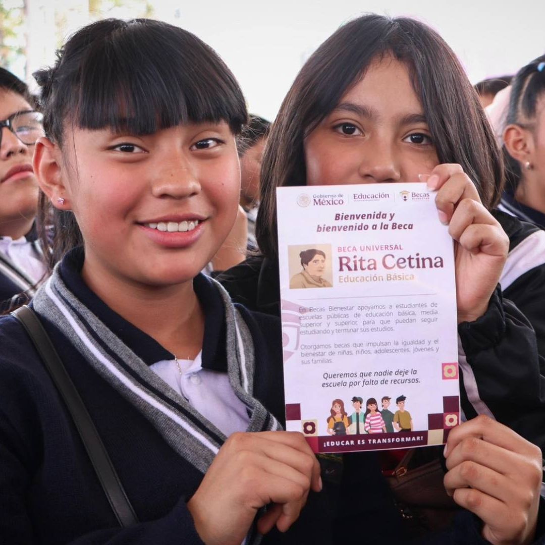 Calendario de Pagos Beca Rita Cetina Secundaria 2026