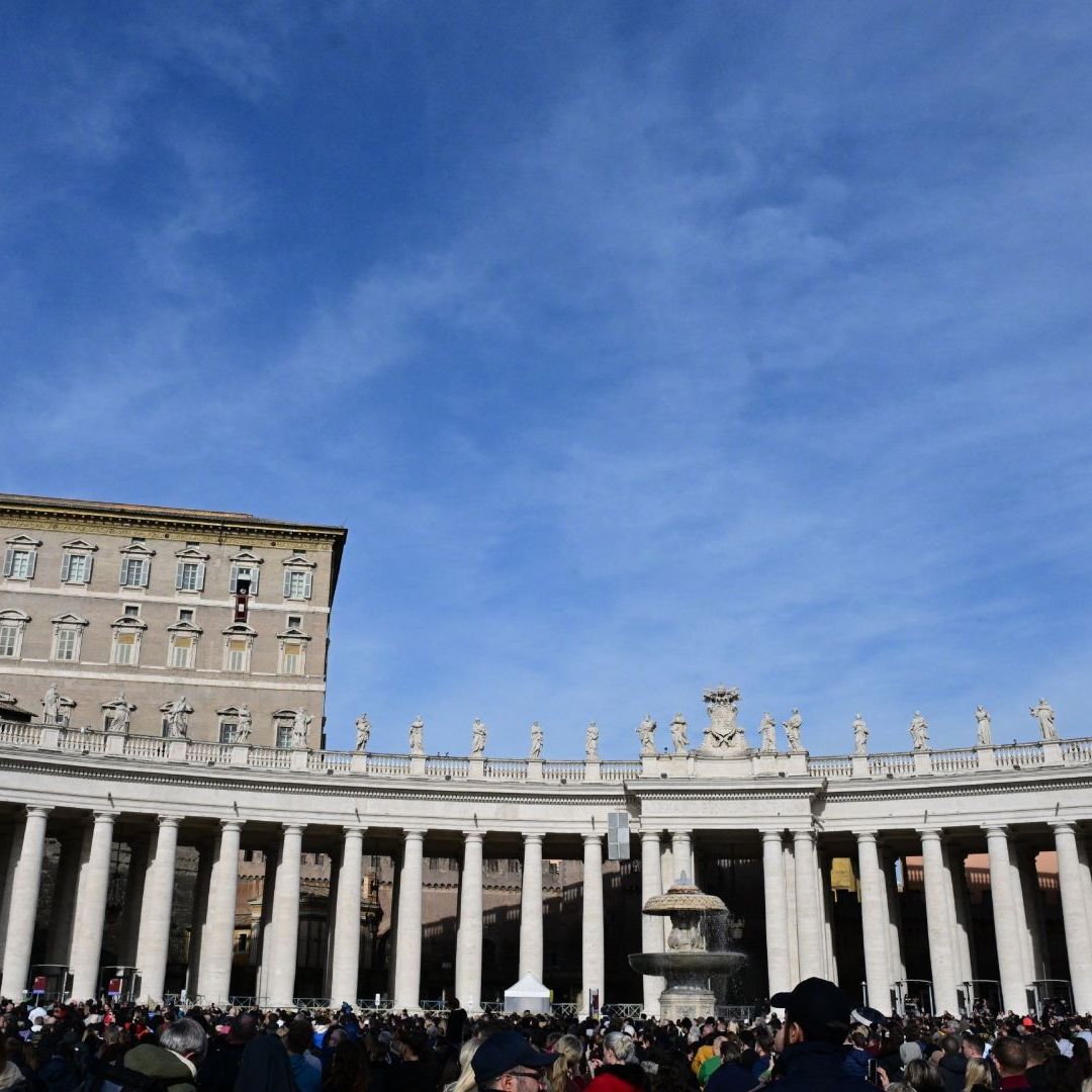 Plaza de San Pedro en El Vaticano.