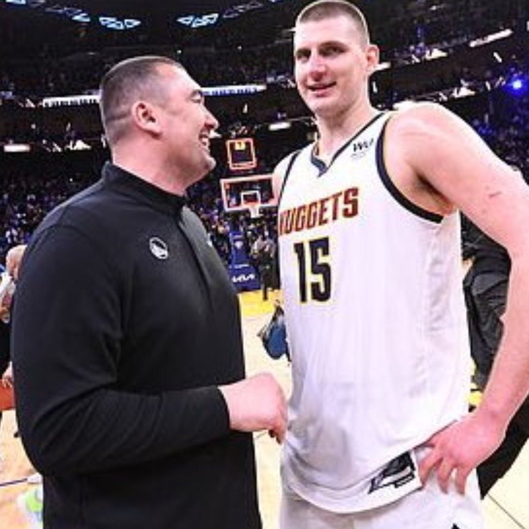 Milojevic dirigió al astro Nikola Jokic en la selección de Serbia. Foto: @bestgug