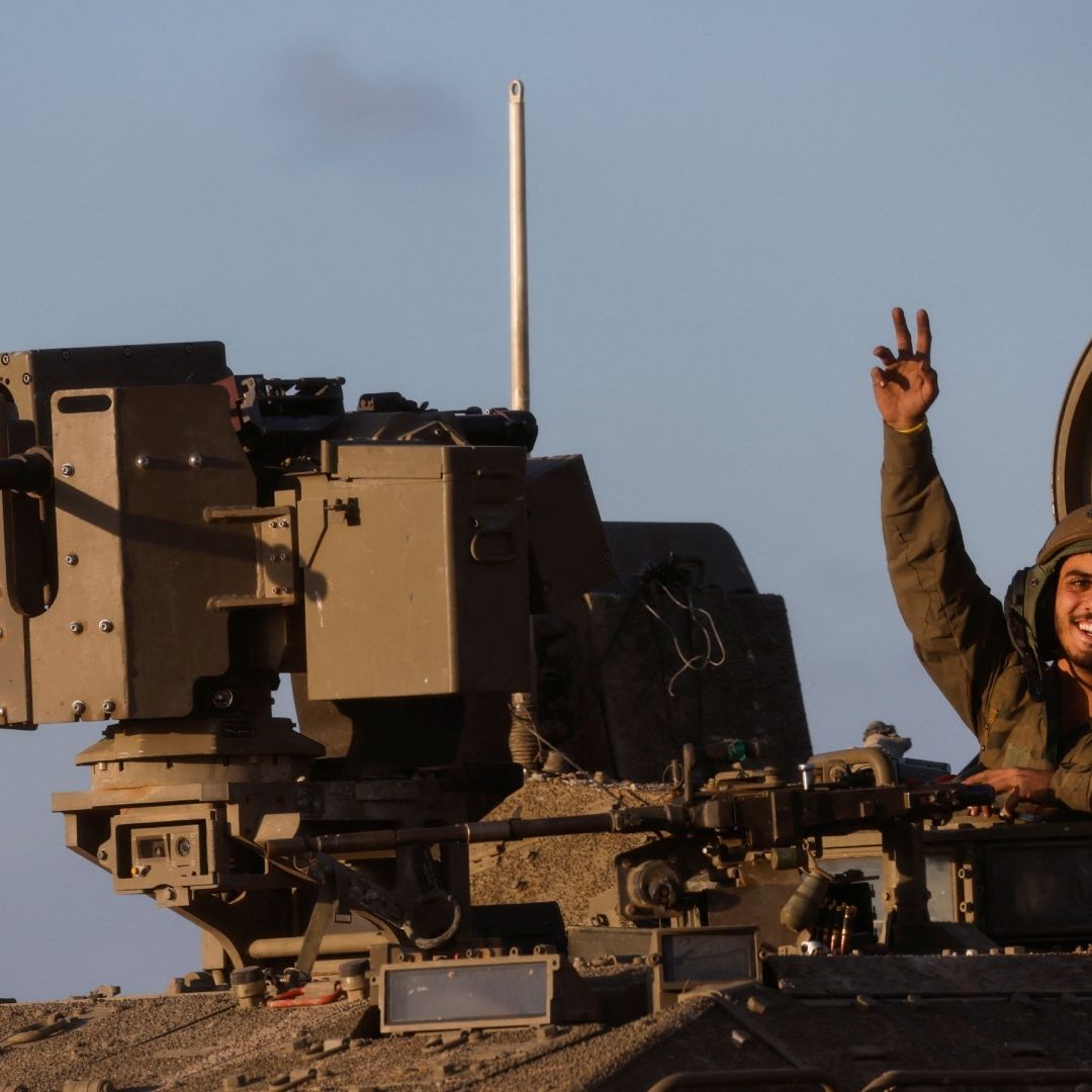 Soldado israelí en Gaza