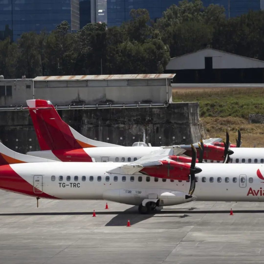Aviones de la aerolínea colombiana Avianca