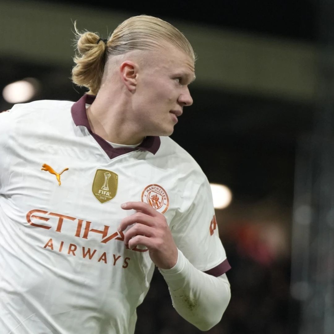 Erling Haaland, delantero noruego del Manchester City