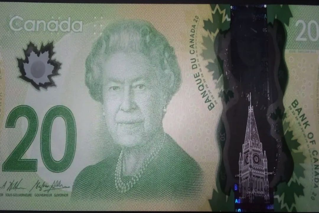 Billetes: ¿Por qué el dólar canadiense tiene la cara de la reina Isabel II?