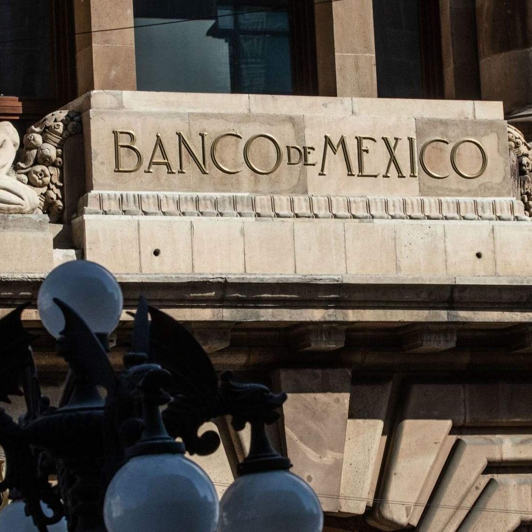 Edificio del Banco de México en el centro histórico de la CDMX