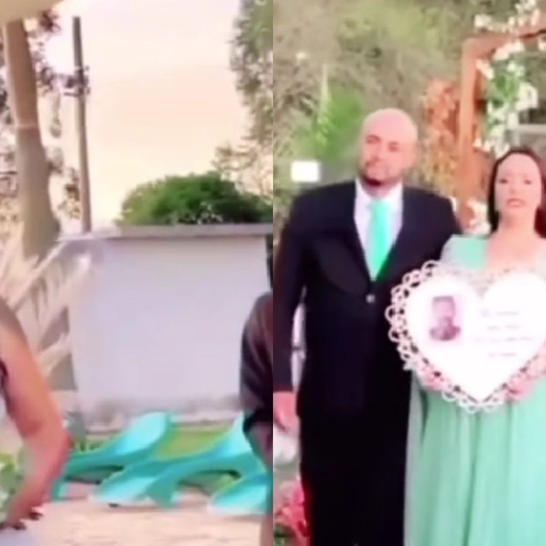 Una tragedia no impidió que la novia celebrara el amor que le tuvo a su prometido y lo honró con la boda que él hubiera querido