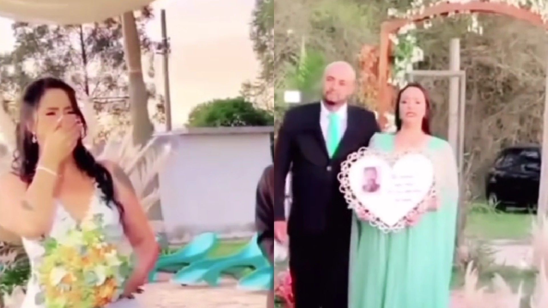 Una tragedia no impidió que la novia celebrara el amor que le tuvo a su prometido y lo honró con la boda que él hubiera querido