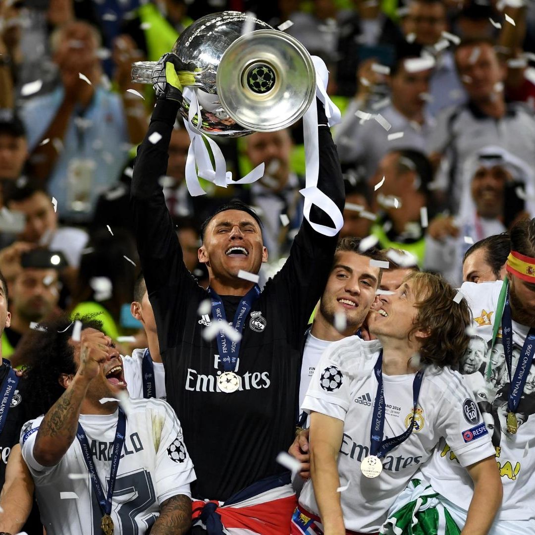 ¿Cuántas Champions League Ganó Keylor Navas?