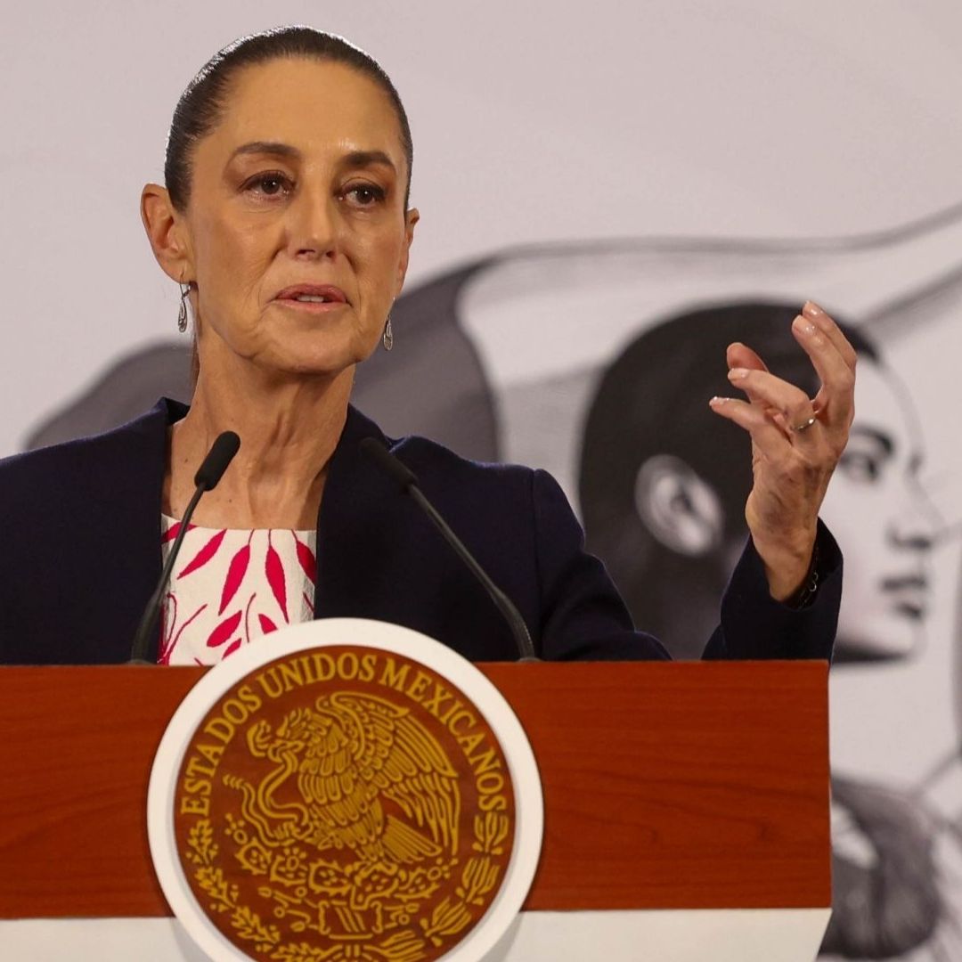 Claudia Sheinbaum habla en conferencia de prensa