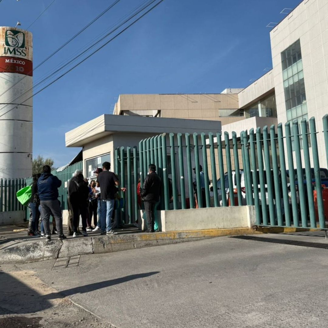 Fachada del Hospital General del IMSS en Tecámac