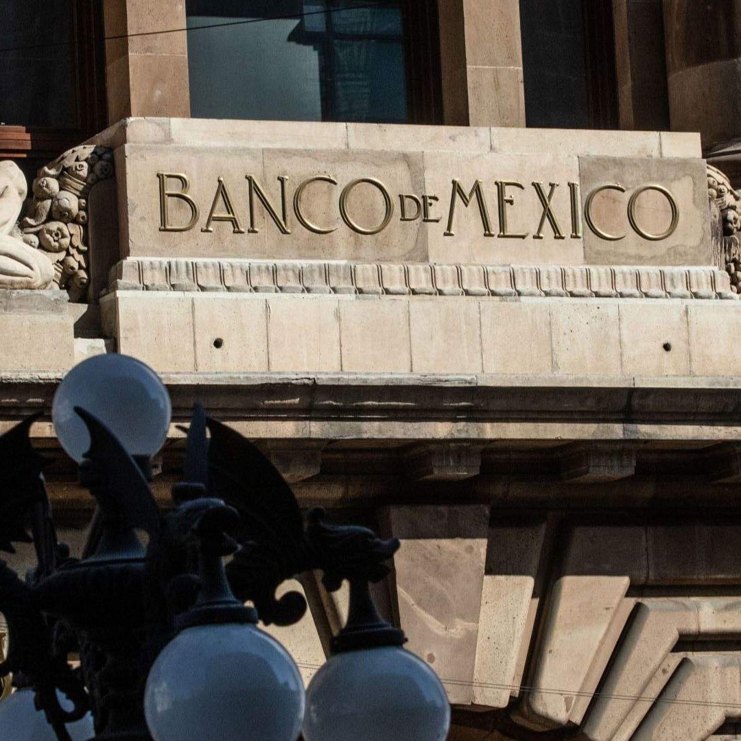 Edificio del Banco de México en el centro histórico de la CDMX
