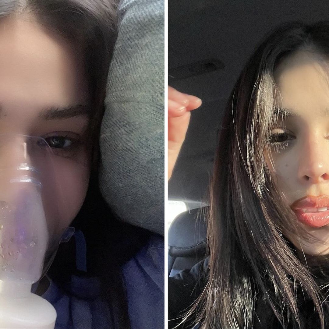 Danna Paola, enferma de influenza