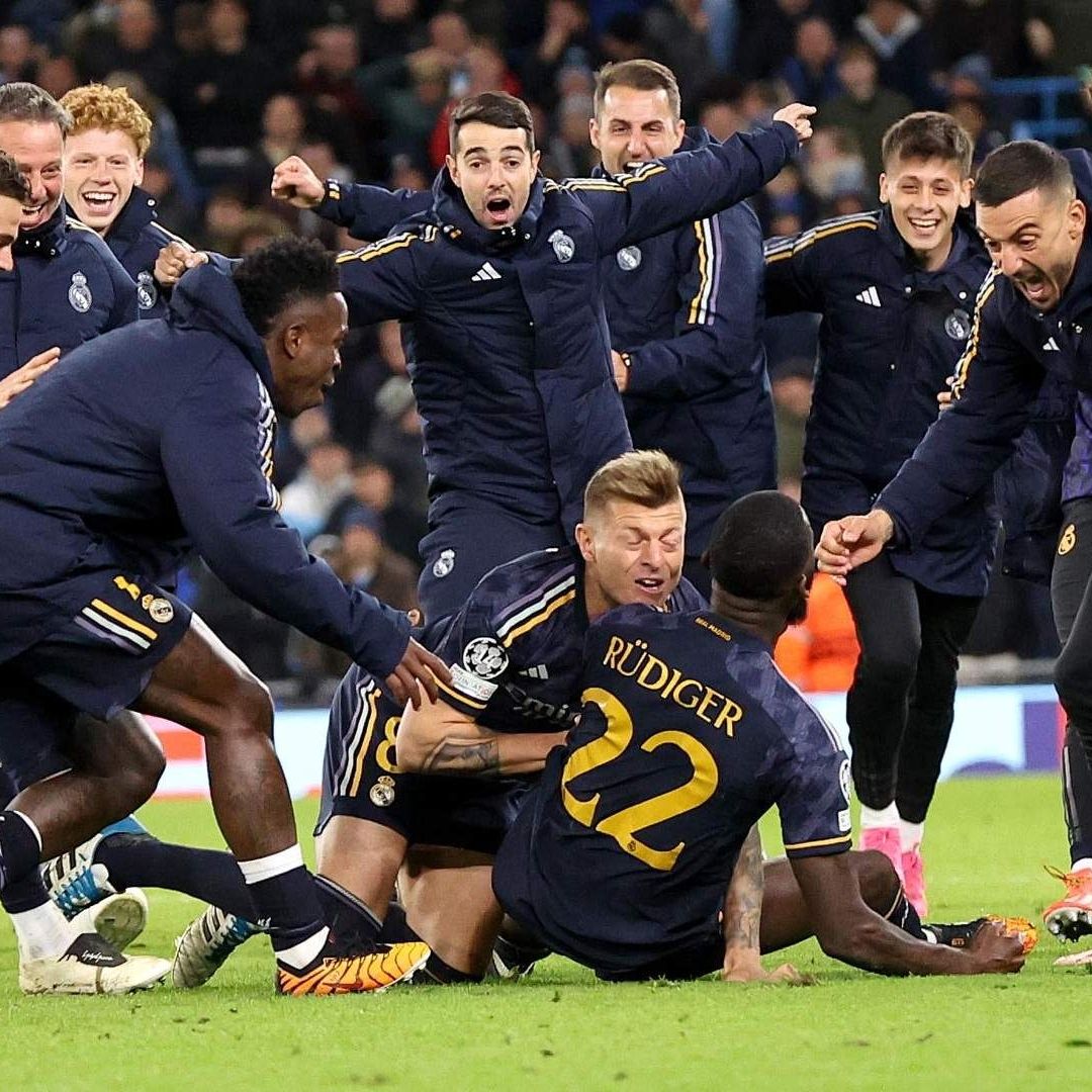 Real Madrid contuvo el poderoso ataque del Manchester City y se impuso en los penales. Foto: EFE