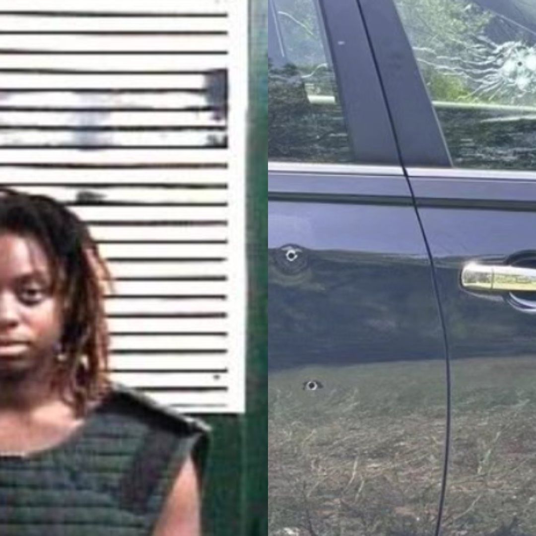 Taylon Nichelle Celestine, una mujer de 22 años, fue detenida por disparar contra automovilistas en medio del eclipse solar