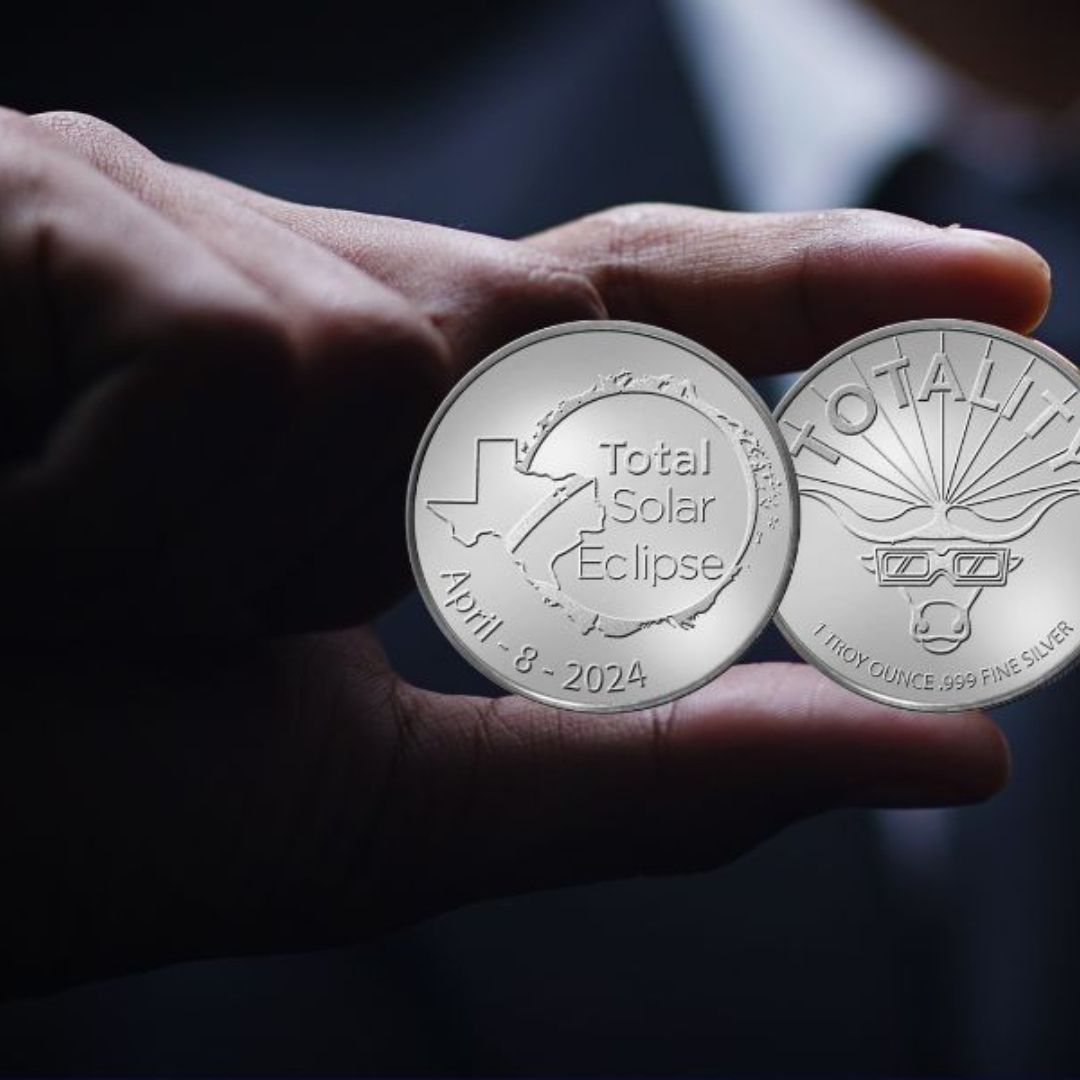 Eclipse Solar 2024 Tiene Moneda Conmemorativa de Plata: ¿Cuál es su Precio y Dónde Comprar?
