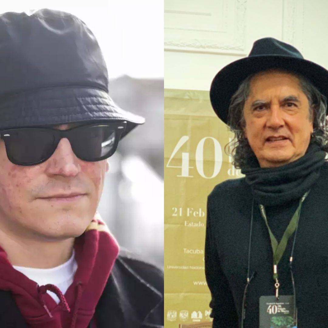 El reconocido dibujante de cómics Ed Piskor y el músico Armando Vega Gil
