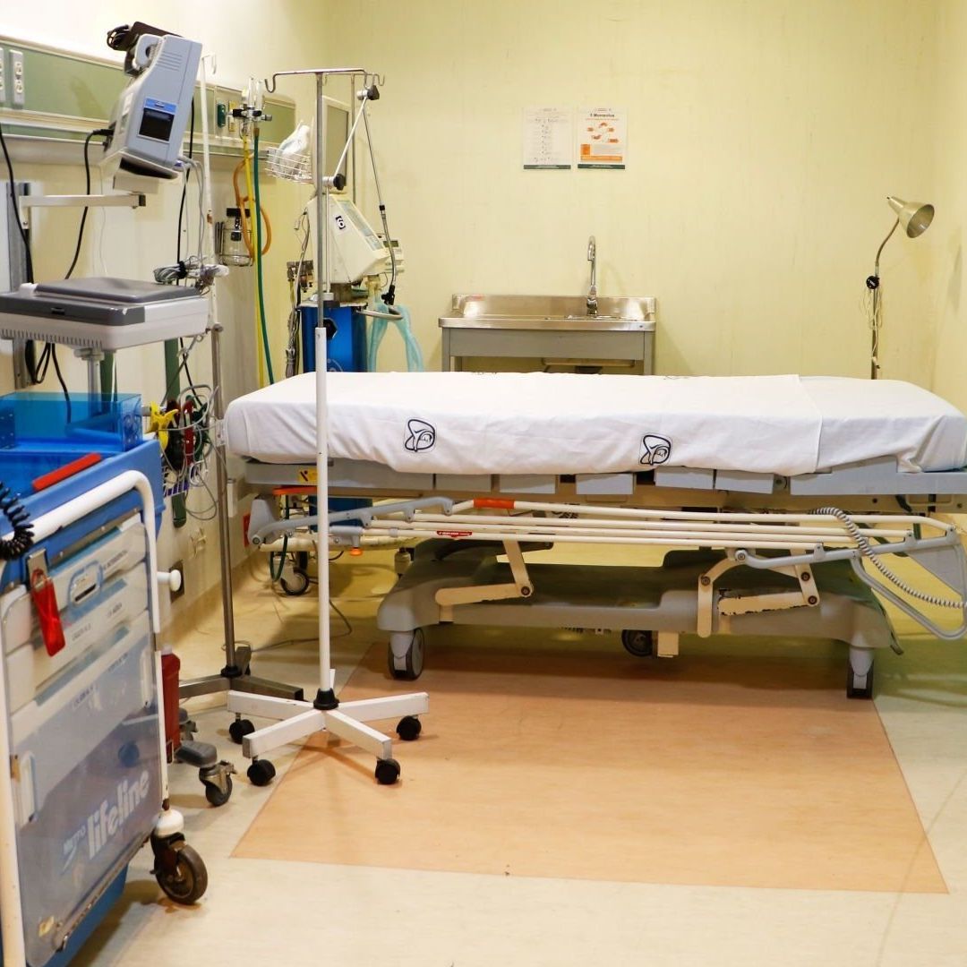 Instalaciones de un hospital del IMSS-Bienestar en Altamira, Tamaulipas.