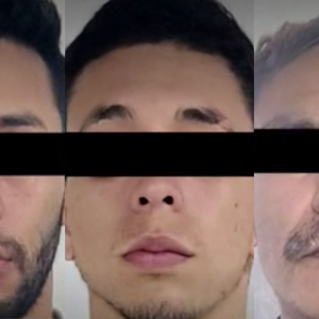 Hombres detenidos