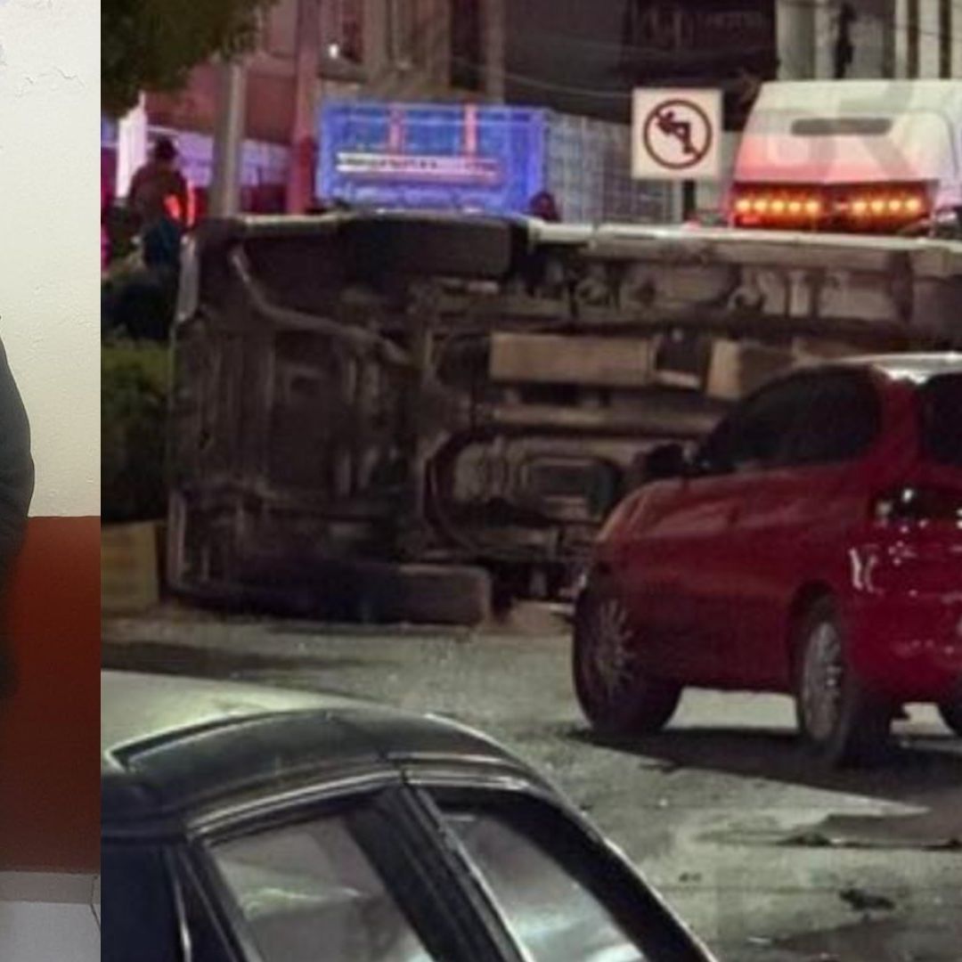 Marco N Detenido por Persecución Balacera y Muerte de Mujer Atropellada por Volcadura en Tecamachalco