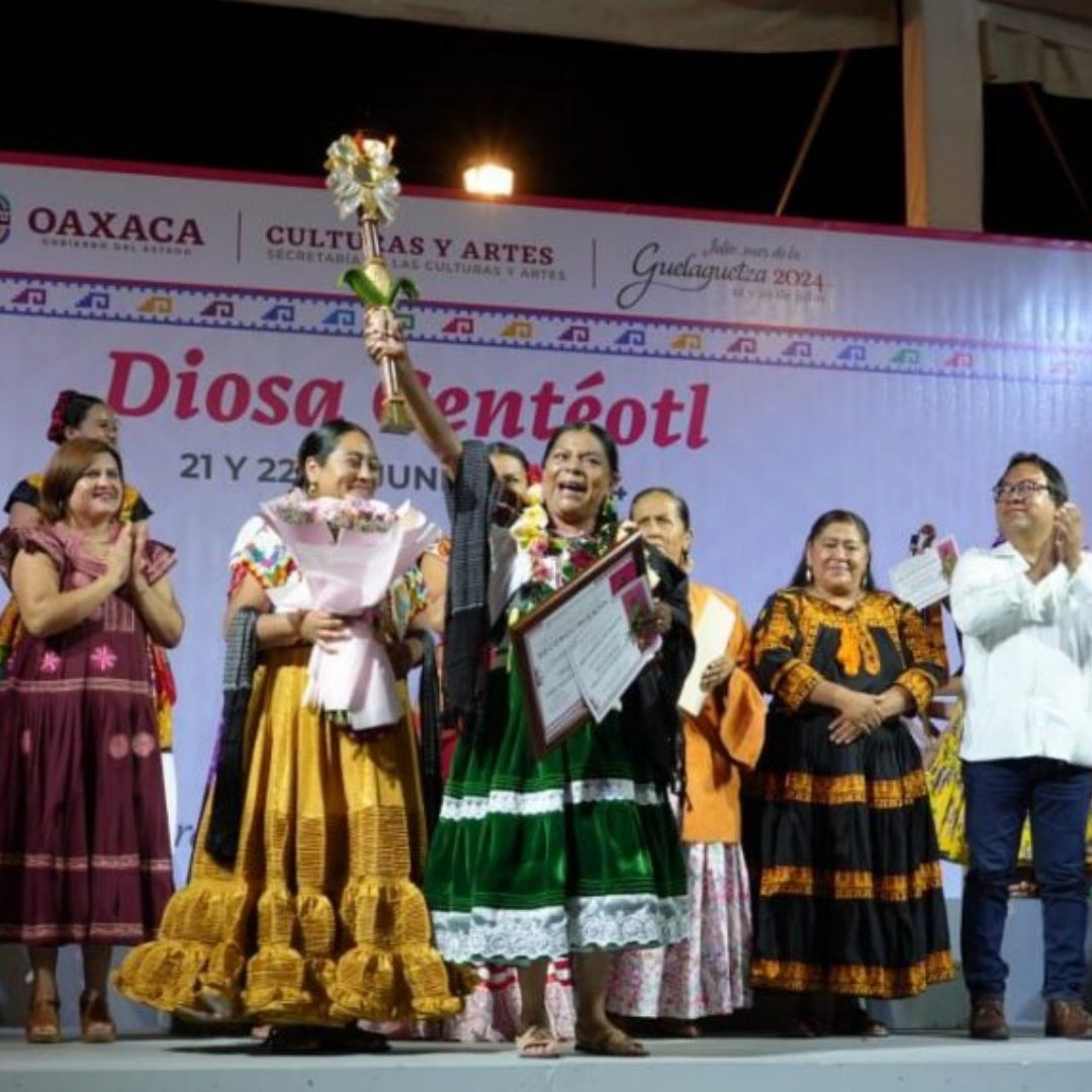 Guelaguetza 2024: ella es la diosa Centéotl 2024