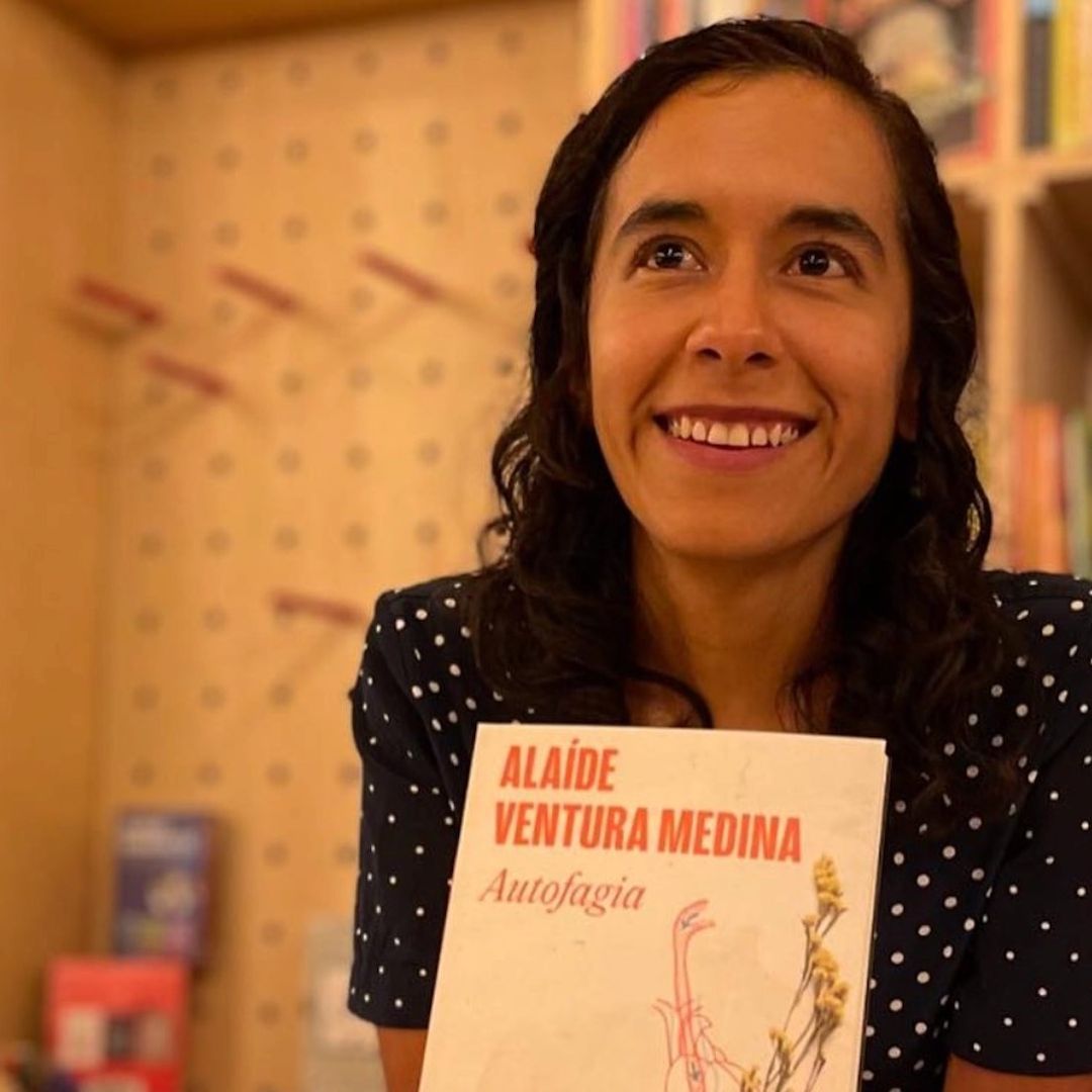 Alaíde Ventura durante la presentación de ‘Autofagia’ en La Increíble