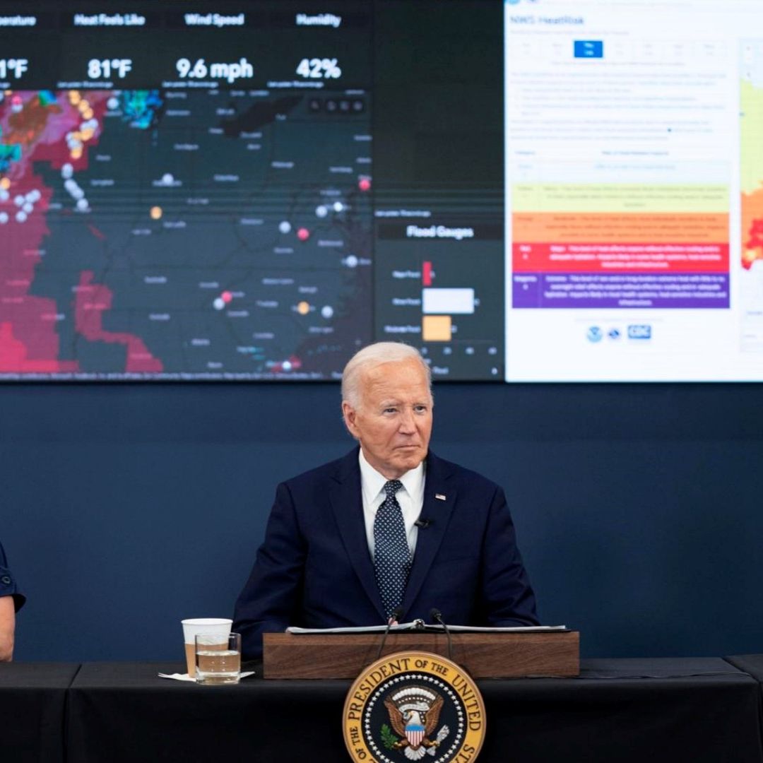 El presidente de Estados Unidos de América, Joe Biden anunció una inversión para el cambio climático